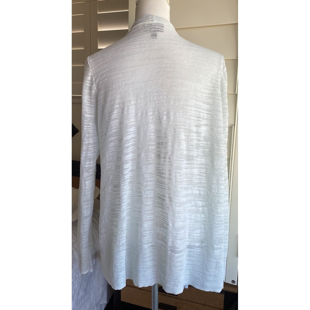 Lane Bryant Light Gray Cardigan - Picture 2 of 9